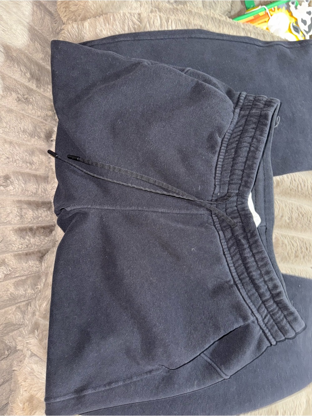 lululemon athletica Black High-Rise Sweatpants